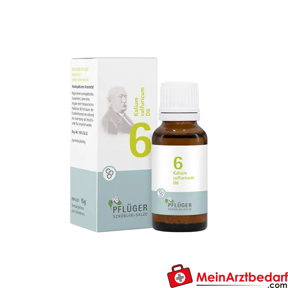 BIOCHEMIE PFLÜGER® Nr. 6 Kalium sulfuricum D 6.