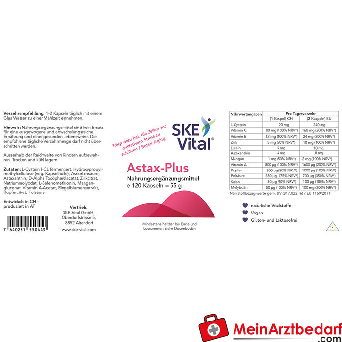 SKE Vitaal Astax-Plus Capsules