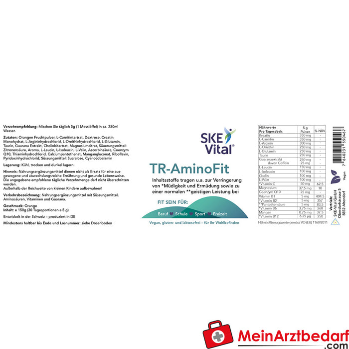 SKE Vital TR-AminoFit powder