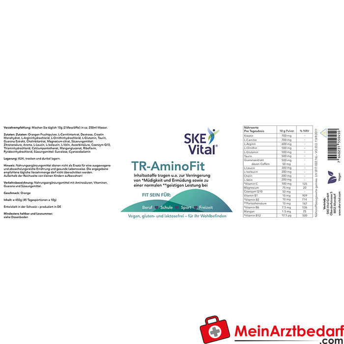 SKE Vital TR-AminoFit en polvo