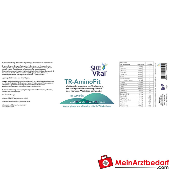 SKE Vital TR-AminoFit 粉剂