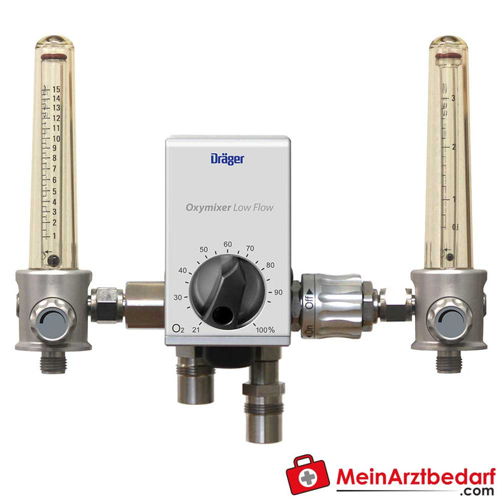 Dräger Oxymixer Mezclador de gas y aire comprimido O2 Low Flow NIST