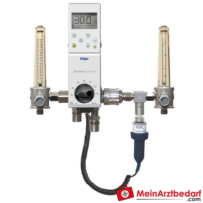 Dräger Oxymixer Mezclador de gas y aire comprimido O2 Low Flow NIST