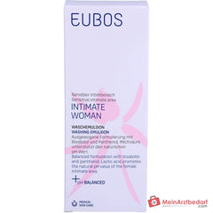 Eubos Intimate Woman Waschemulsion Bisabolol / Panthenol / Milchsäure Waschlotion, 200 ml.