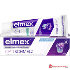 elmex Opti-schmelz Professional Natriumfluorid / Olaflur Zahnpasta, 75 ml.