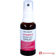 Dr. Theiss Vitamin B Komplex-Spray Thiamin / Riboflavin / Niacin / Pantothensäure / Pyridoxin / Biotin / Cobalamin Mundspray, 30 ml.