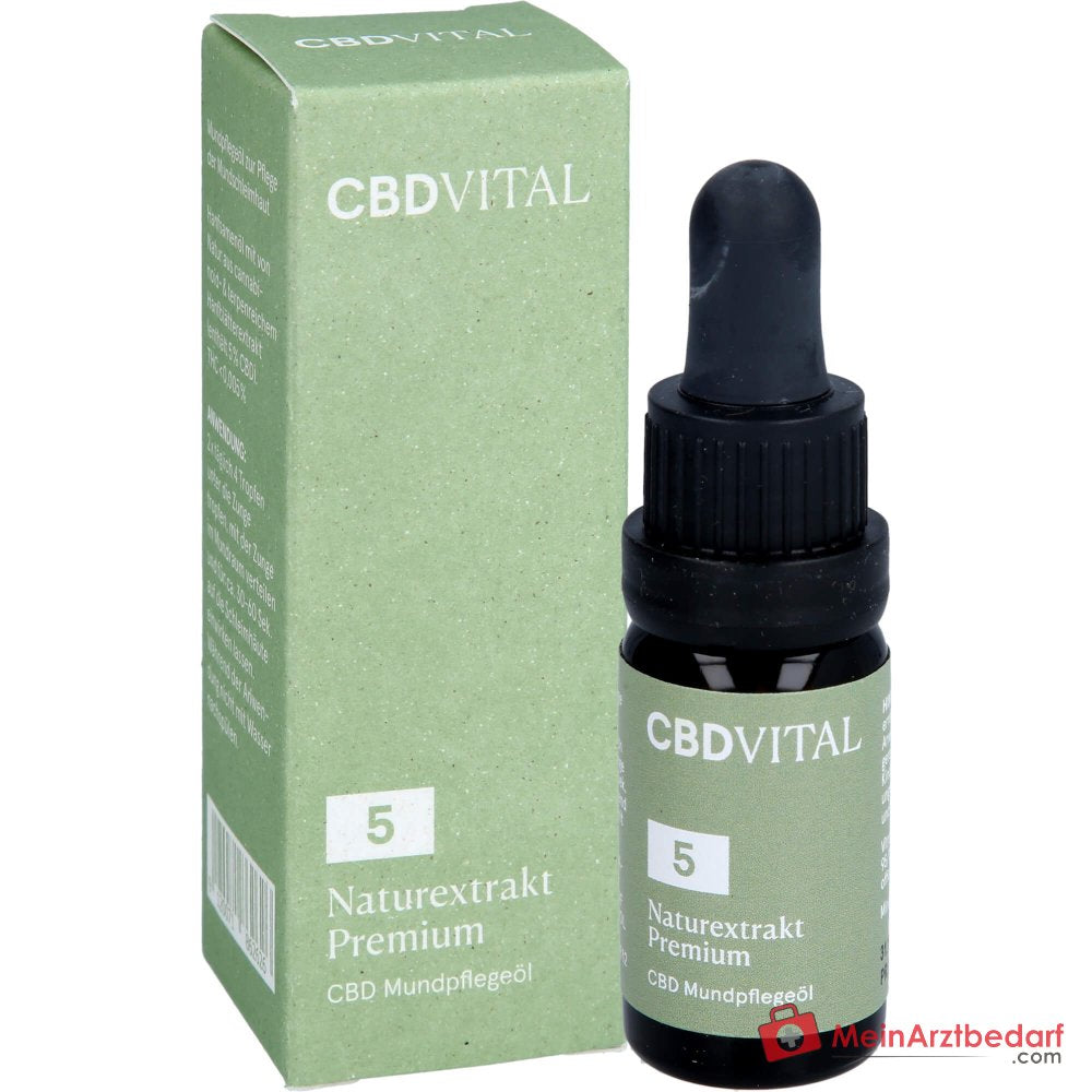 CBD VITAL Naturextrakt PREMIUM CBD-Öl 5% 10 ml