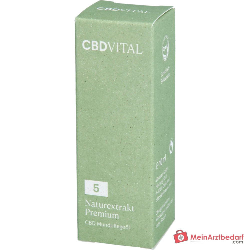 CBD VITAL Naturextrakt PREMIUM CBD-Öl 5% 10 ml