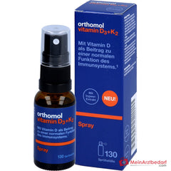 Orthomol Vitamin D3+K2 Spray, 20 ml.
