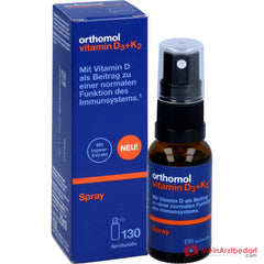 Orthomol Vitamin D3+K2 Spray, 20 ml.
