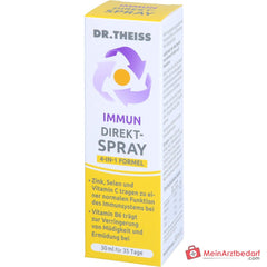Dr. Theiss Immun Direkt-Spray Vitamin B6 / Vitamin C / Selen / Zink Mundspray, 30 ml.