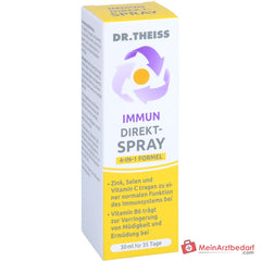 Dr. Theiss Immun Direkt-Spray Vitamin B6 / Vitamin C / Selen / Zink Mundspray, 30 ml.