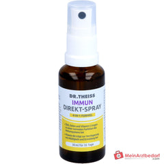 Dr. Theiss Immun Direkt-Spray Vitamin B6 / Vitamin C / Selen / Zink Mundspray, 30 ml.