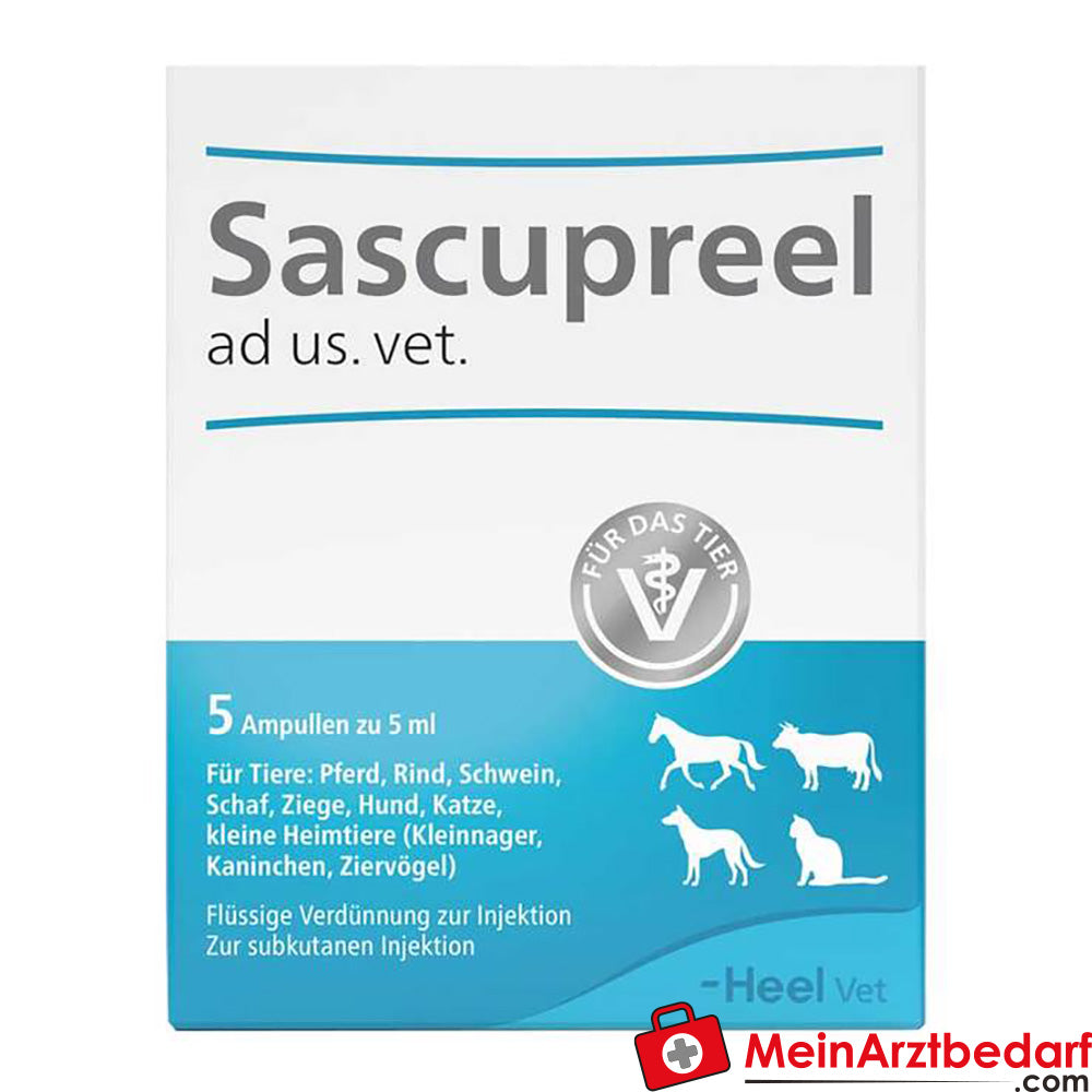 Sascupreel ad us vet 5 x 5 ml