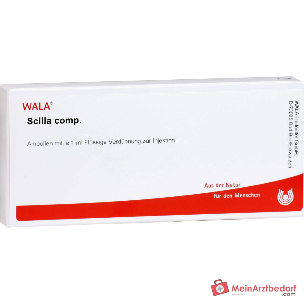 WALA Scilla comp. Ampullen, 10 x 1 ml
