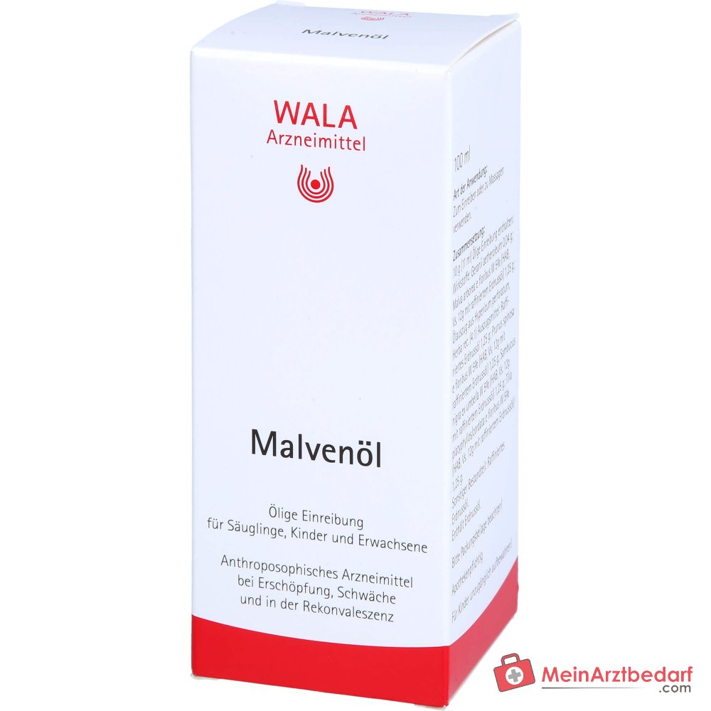 WALA Malvenöl ölige Einreibung, 100 ml