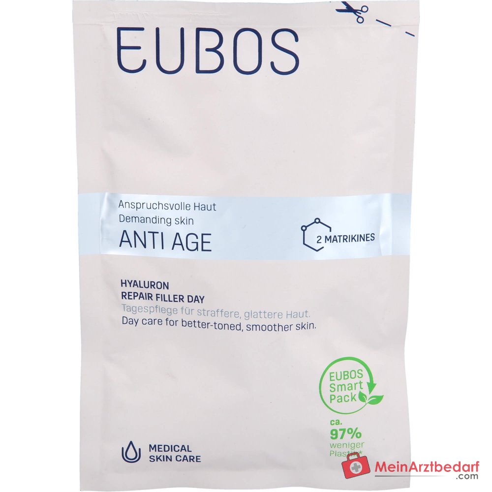 Eubos Anti Age Hyaluron Repair Filler Dag Navulzak, 50 ml