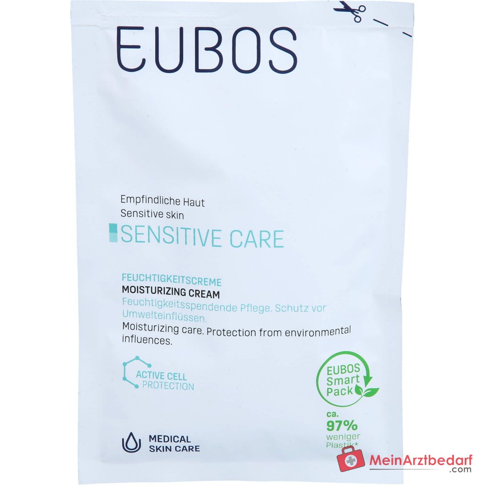 Eubos Sensitive Pflege Feuchtigkeitscreme Nachfüllbeutel, 50 ml