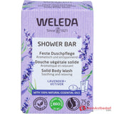 Weleda Stały Produkt Do Kąpieli Lawenda i Wetiwer z Ekologicznym Masłem Shea, 75 g