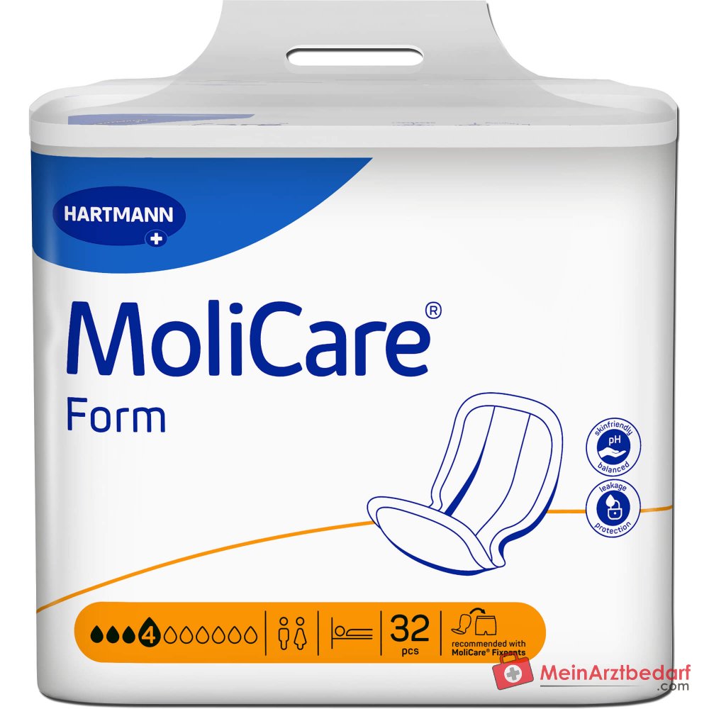 MoliCare Form 4 druppels incontinentieverband absorptieniveau 4