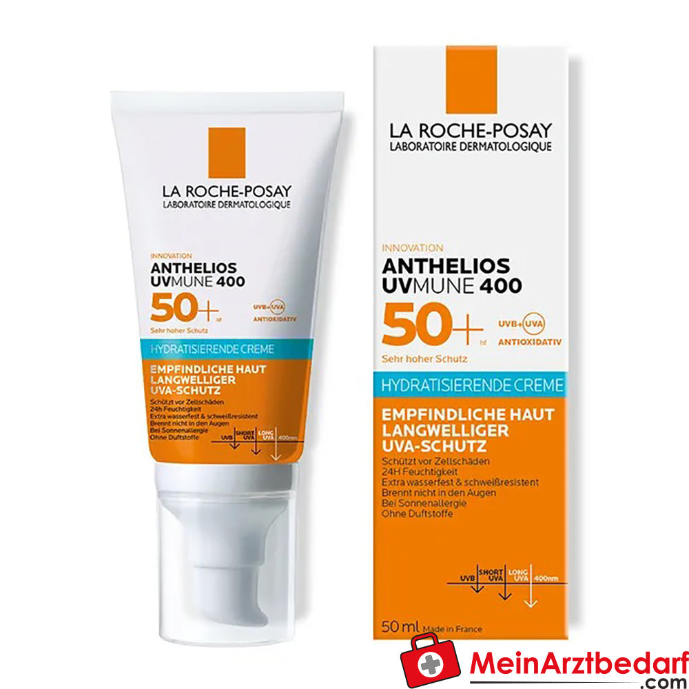 La Roche Posay Anthelios Hydratisierende Creme UVMune 400 LSF 50+, 50ml.