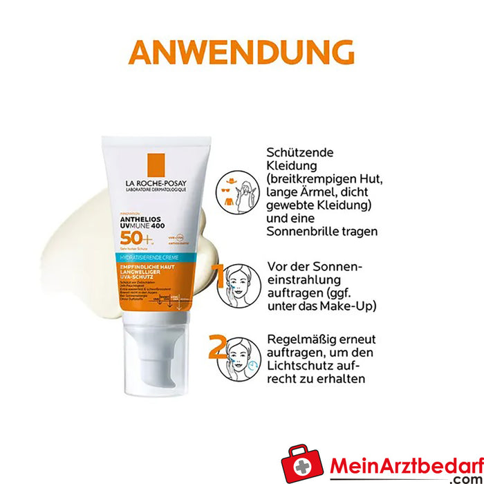 La Roche Posay Anthelios Hydraterende Crème UVMune 400 SPF 50+, 50ml