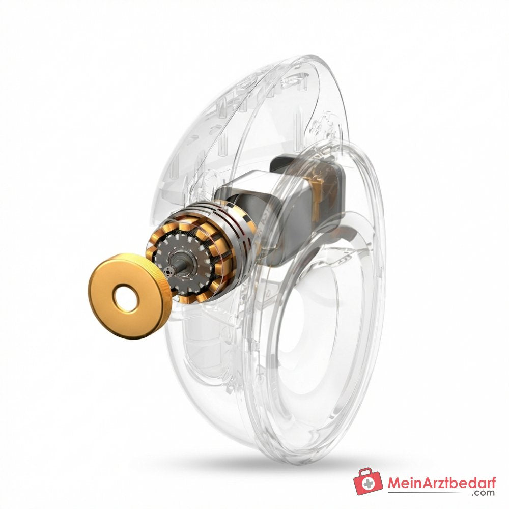 Momcozy Mobile Style M6 dubbele elektrische draagbare handsfree borstkolf met 3 modi, 9 niveaus, DoubleFit-flens, 295 mmHg zuigkracht, LED-display, 180 ml capaciteit, set van 2.