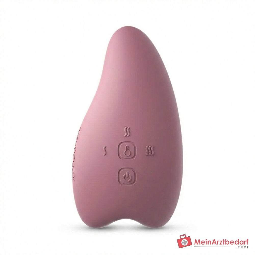 Momcozy Brustmassagegerät 2-in-1 mit Wärme und Vibration, 2 Modi, 6 Intensitätsstufen, IPX7 wasserdicht, magnetisches USB-Laden, BPA-frei