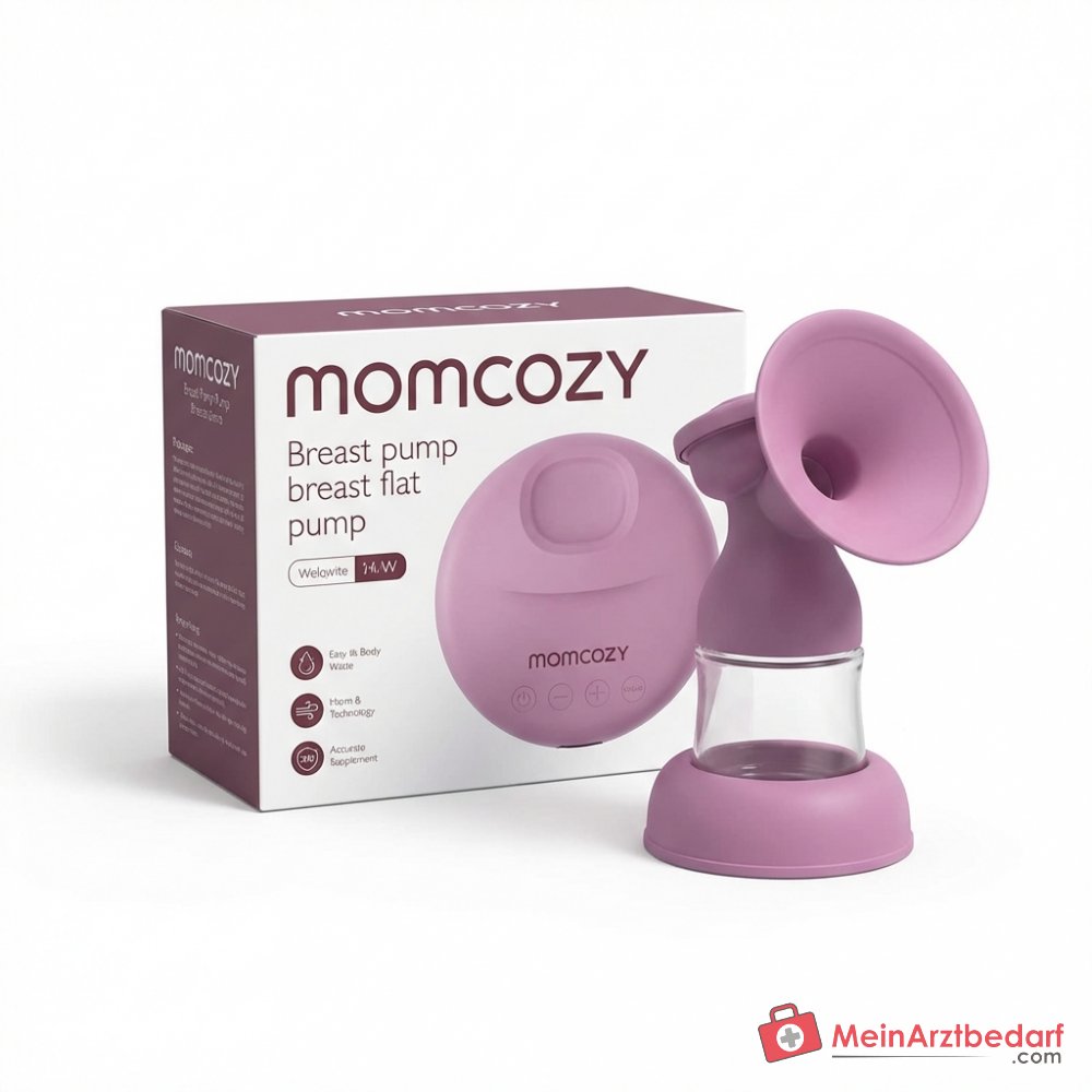 Momcozy LM02 Kneading Lactation Massager 3-in-1 with Heat and Vibration, 3  Kneading Speeds, 6 Vibration Modes, 3 Heating Levels, IPX6 Waterproof, 1200  mAh Battery