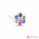 Blomdahl Erstohrstecker Daisy Kunststoff Fantasy, 5 mm, 10 Stk..