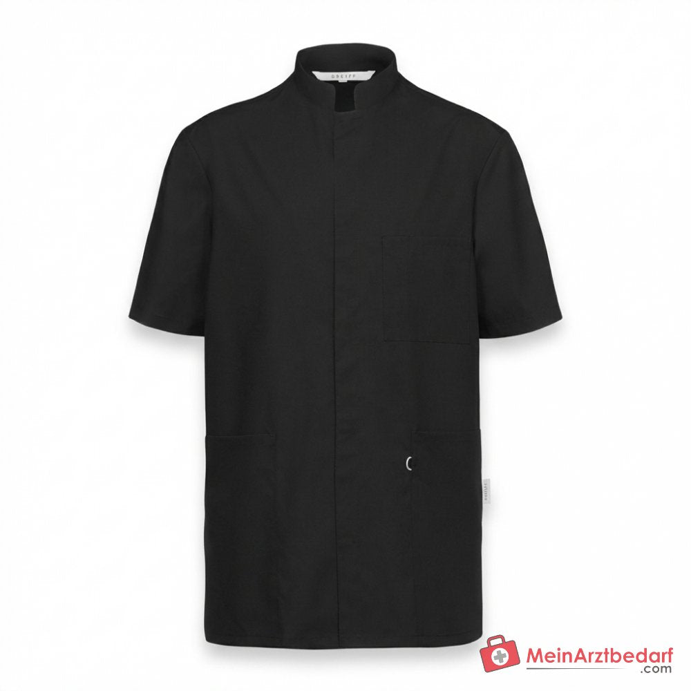 GREIFF Care Unisex-kaftan RF 5006 ze stójką, krótki rękaw