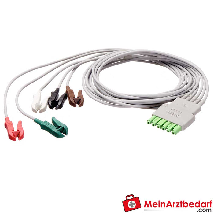 Cable conductor Dräger ECG para monitor de paciente Vista 120