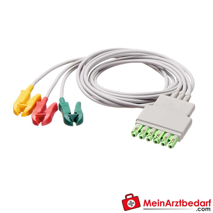 Cable conductor Dräger ECG para monitor de paciente Vista 120