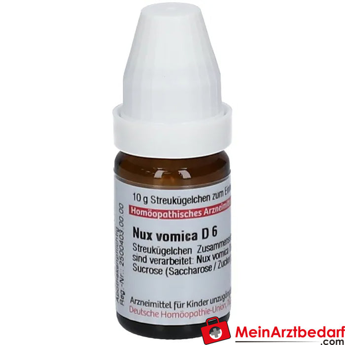 DHU Nux Vomica D6, 10g