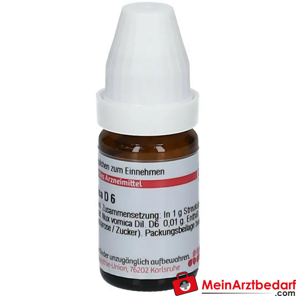 DHU Nux Vomica D6, 10g.