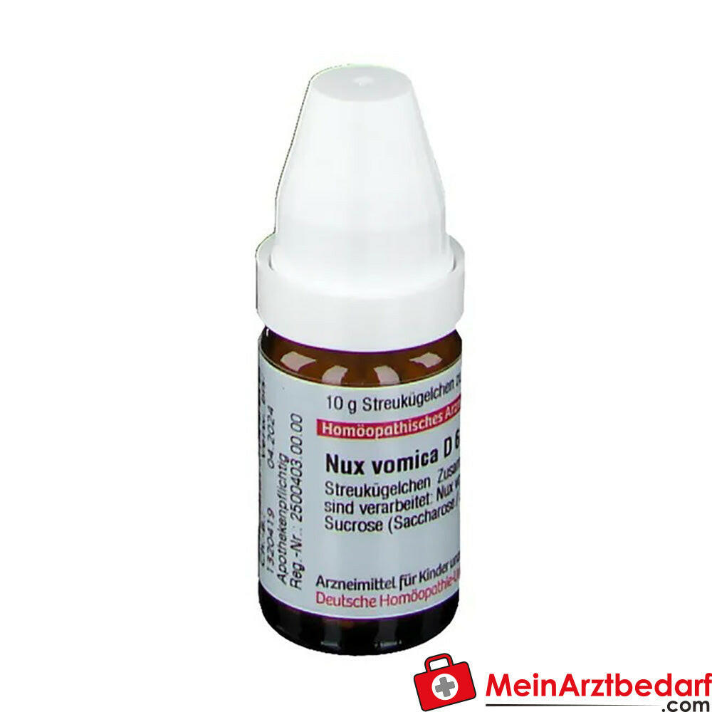 DHU Nux Vomica D6, 10g.