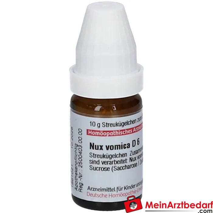 DHU Nux Vomica D6, 10g