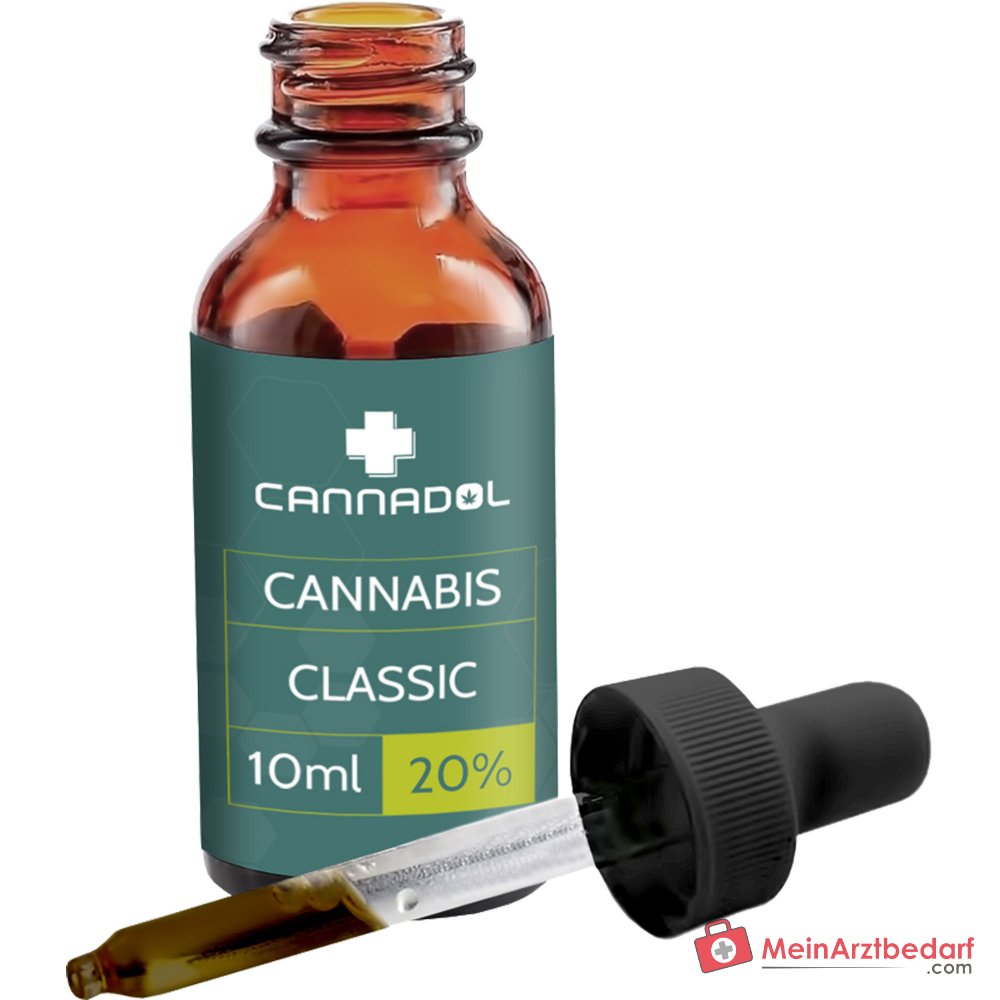 CANNADOL Cannabis Classic 20% CBD Vollspektrum-Öl 2000 mg