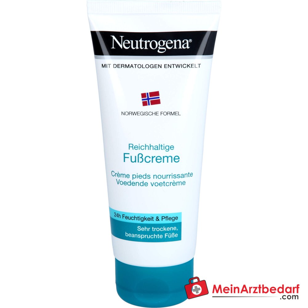 Neutrogena Norwegische Formel Reichhaltige Fußcreme, 100 ml.