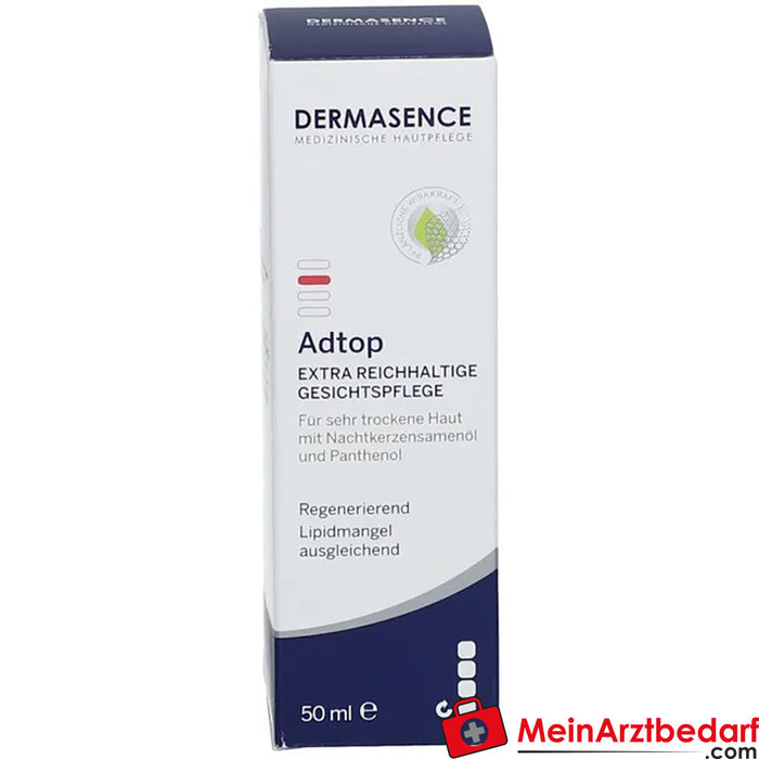 DERMASENCE Adtop Ekstra Zengin Yüz Bakımı, 50ml