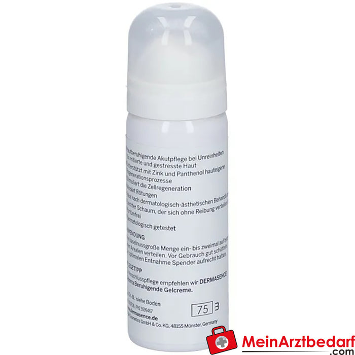 DERMASENCE Seborra Zinc Repair Foam, 50ml