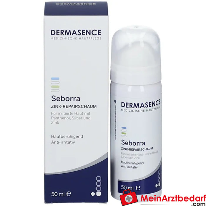 DERMASENCE Seborra Zinc Repair Foam, 50ml