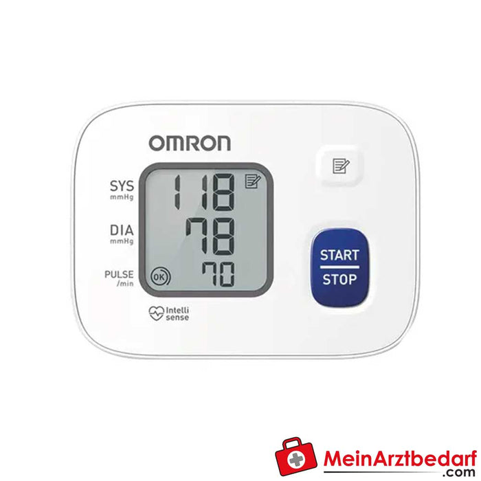 Medidor de tensão arterial de pulso Omron RS2