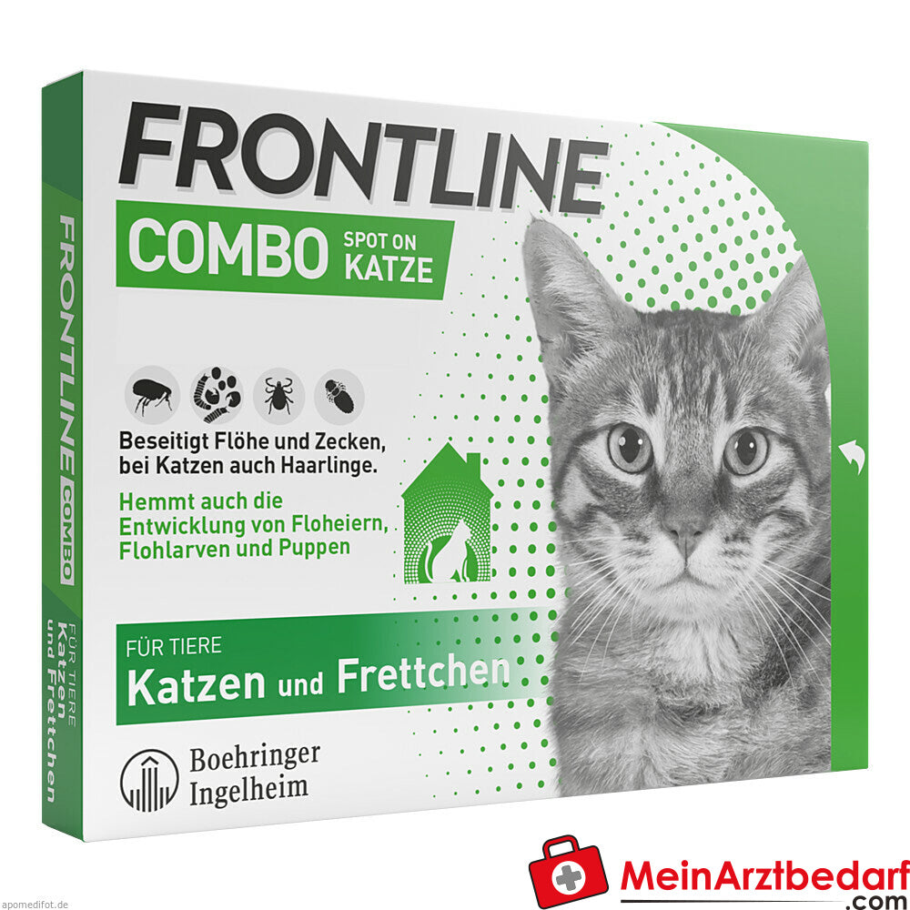 Frontline combo spot Katze, 3 St