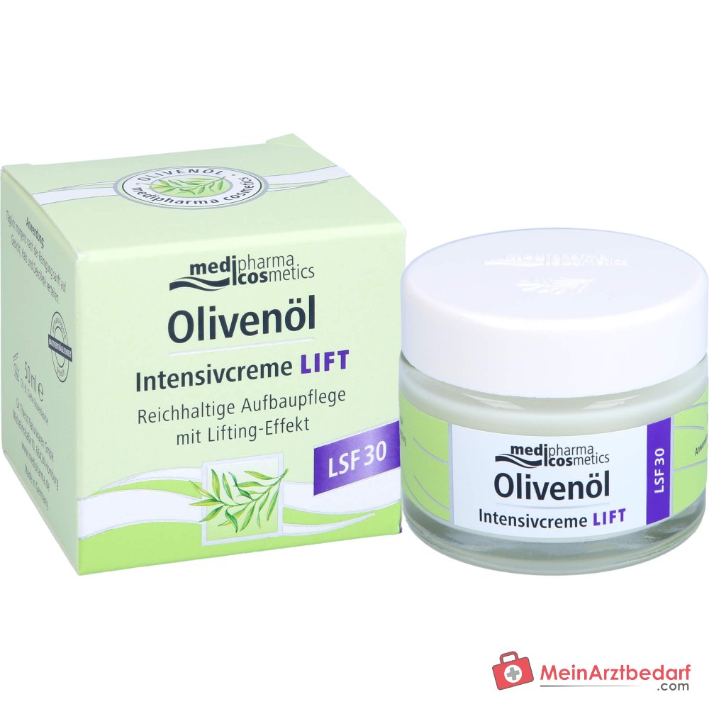 medipharma cosmetics Olijfolie Intensiefcrème Lift SPF 30, 50 ml.