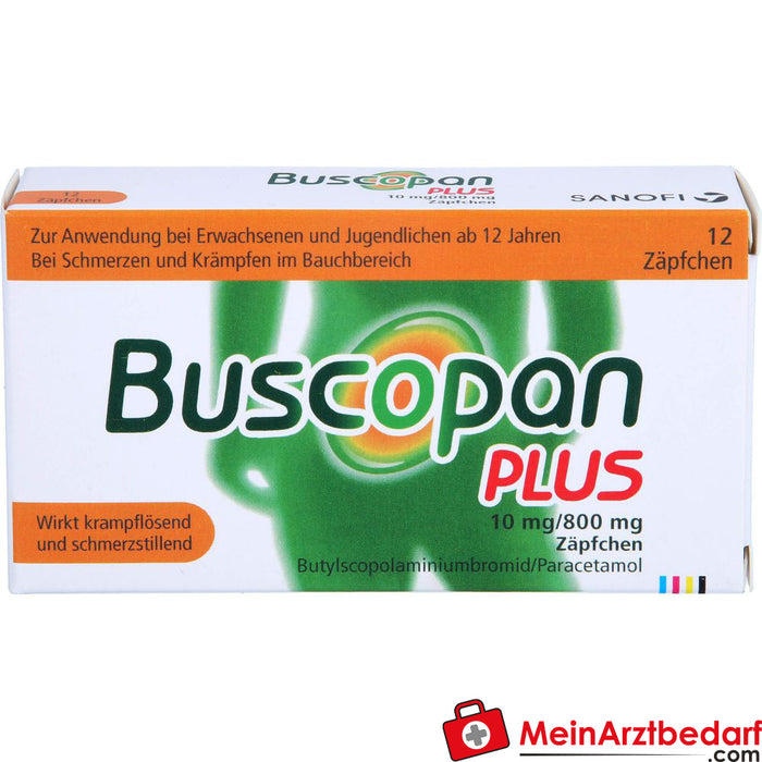 Buscopan plus 10 mg/800 mg