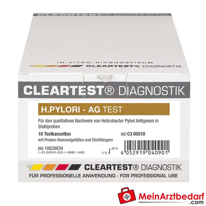 Cleartest® H.Pylori-AG à partir de selles