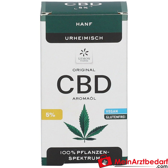 柠檬制药公司 5 % CBD 香精油