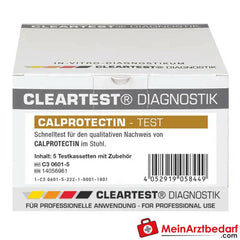Cleartest Calprotectin Stuhlproben-Schnelltest.