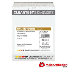 Cleartest Calprotectin Stuhlproben-Schnelltest.